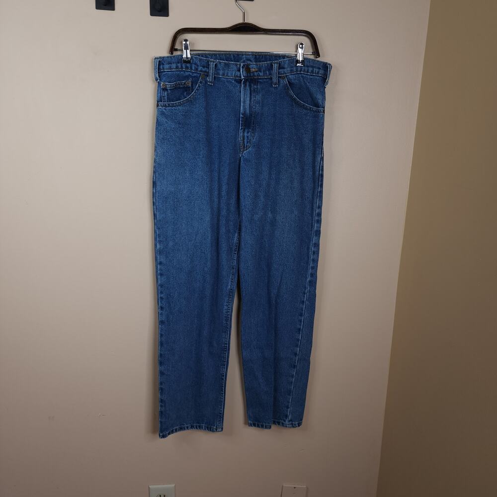 RK Brand Original Fit Real Work Wear Jeans 100% Cotton Size 34x31